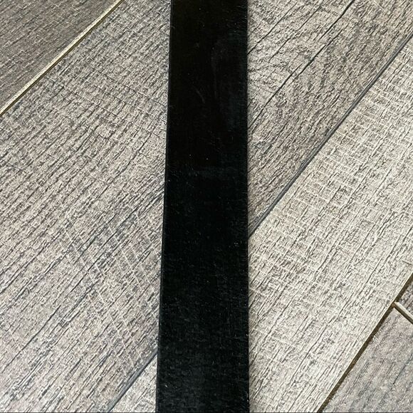 Black Calvin Klein Belt with Silver Buckle. Size Large. - Picture 4 of 9
